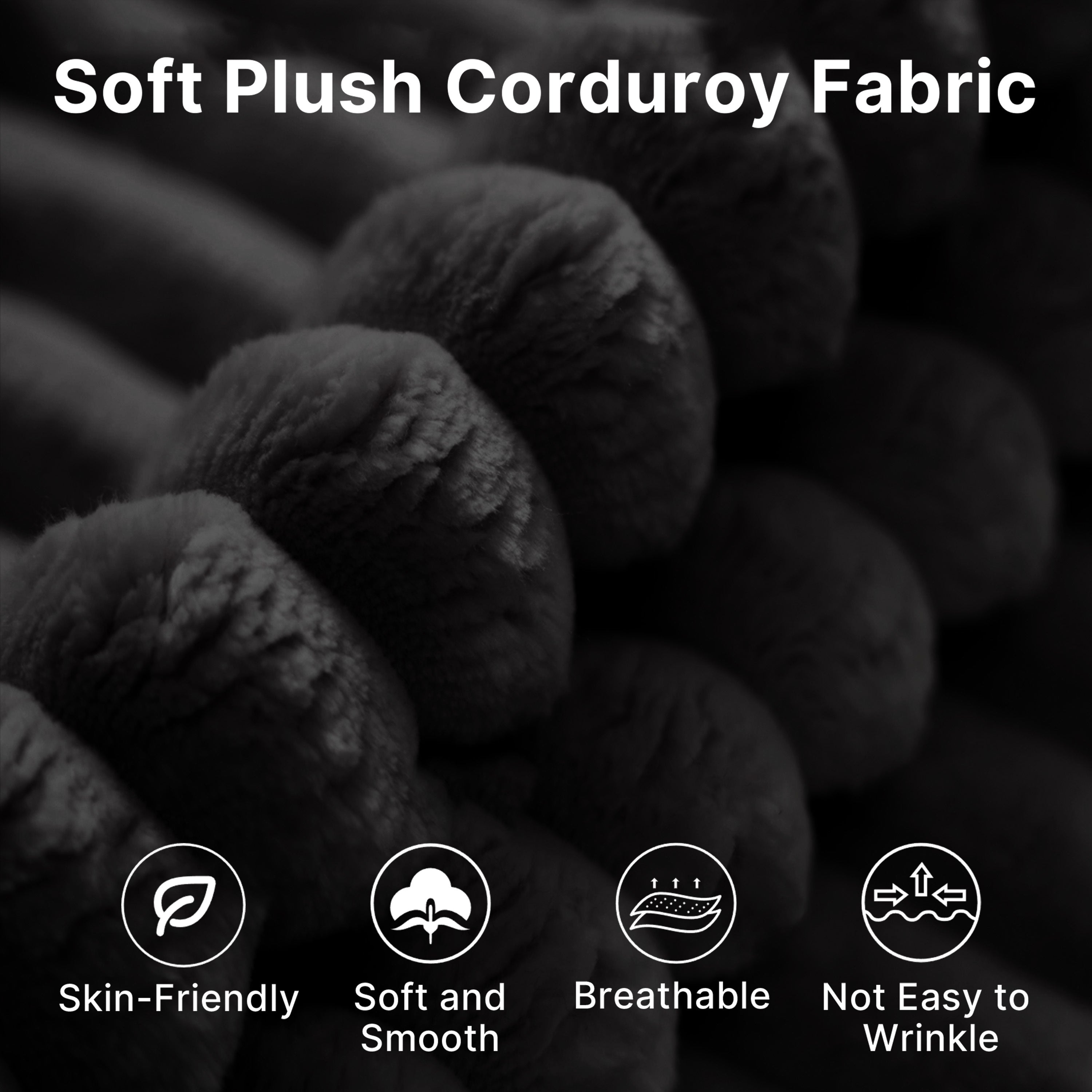 No Assembly Required 47'' Corduroy Indoor Chaise Lounge Chair Upholstered