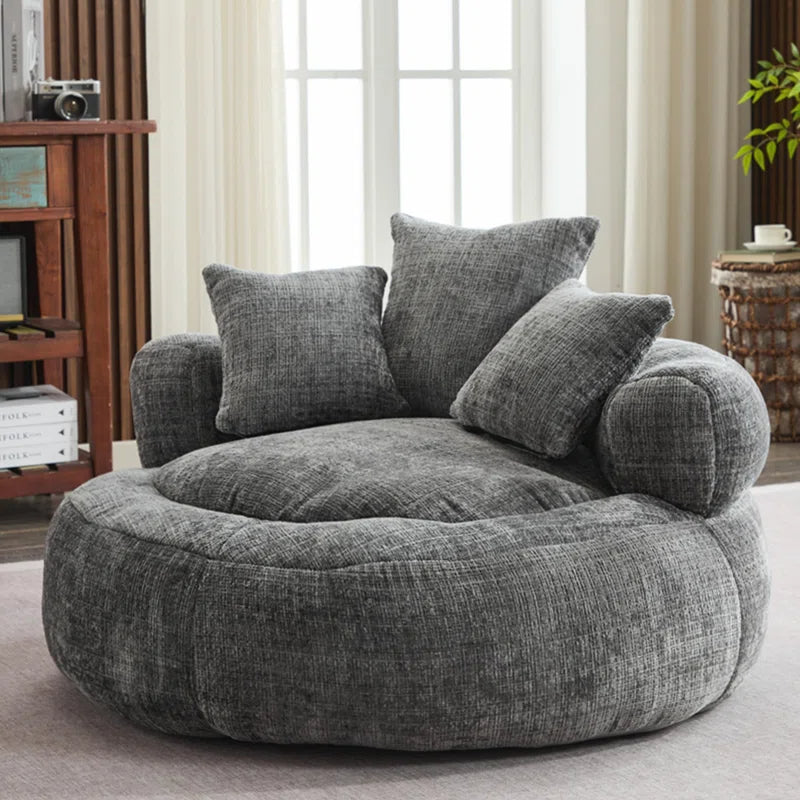 #Fabric Type_Gray Chenille