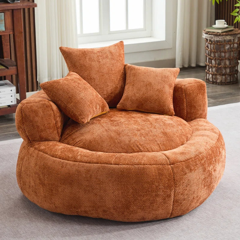 #Fabric Type_Orange Chenille