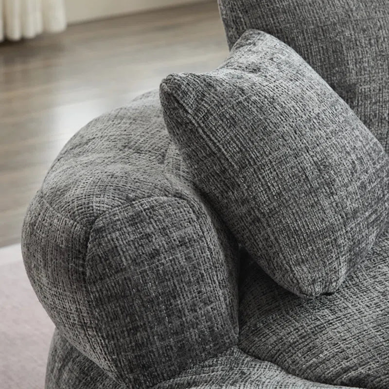 #Fabric Type_Gray Chenille