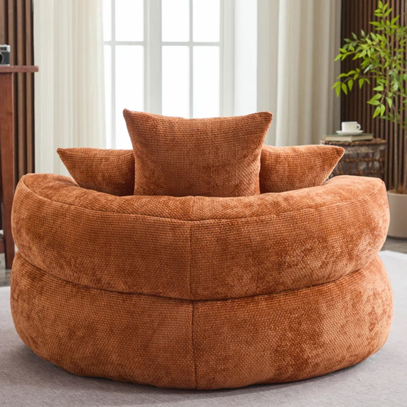 #Fabric Type_Orange Chenille