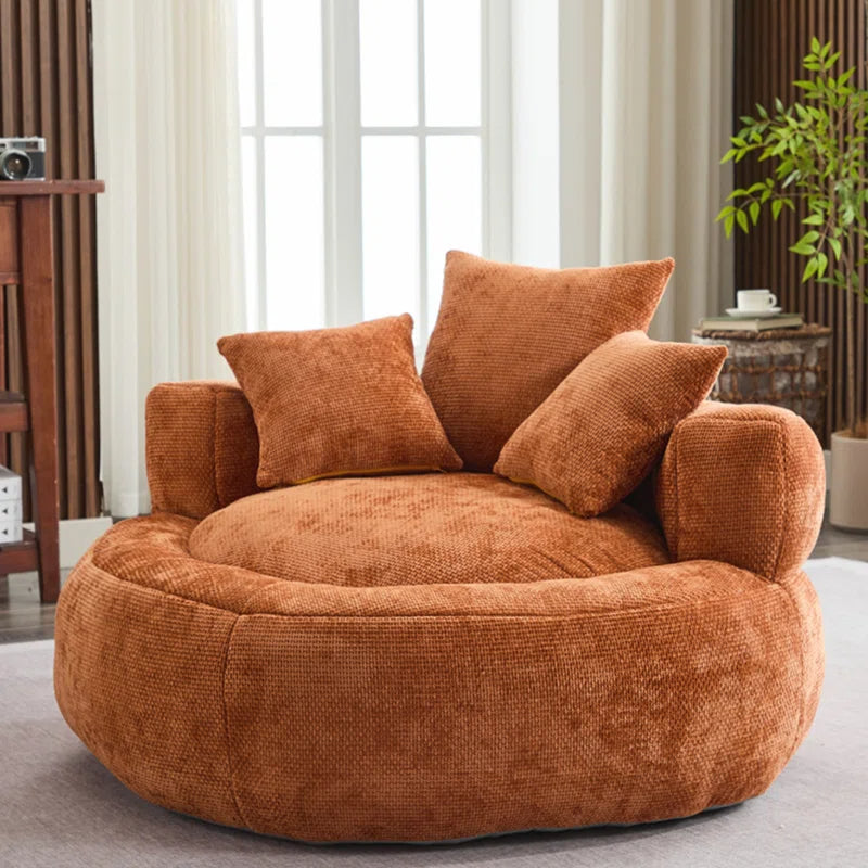 #Fabric Type_Orange Chenille