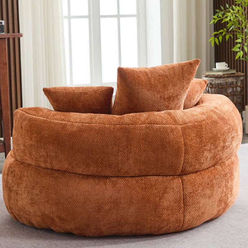 #Fabric Type_Orange Chenille