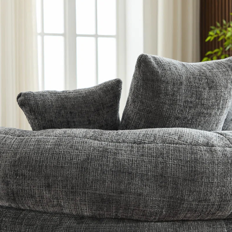 #Fabric Type_Gray Chenille