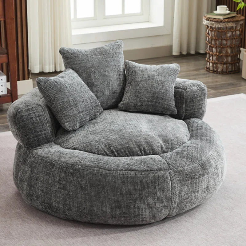 #Fabric Type_Gray Chenille