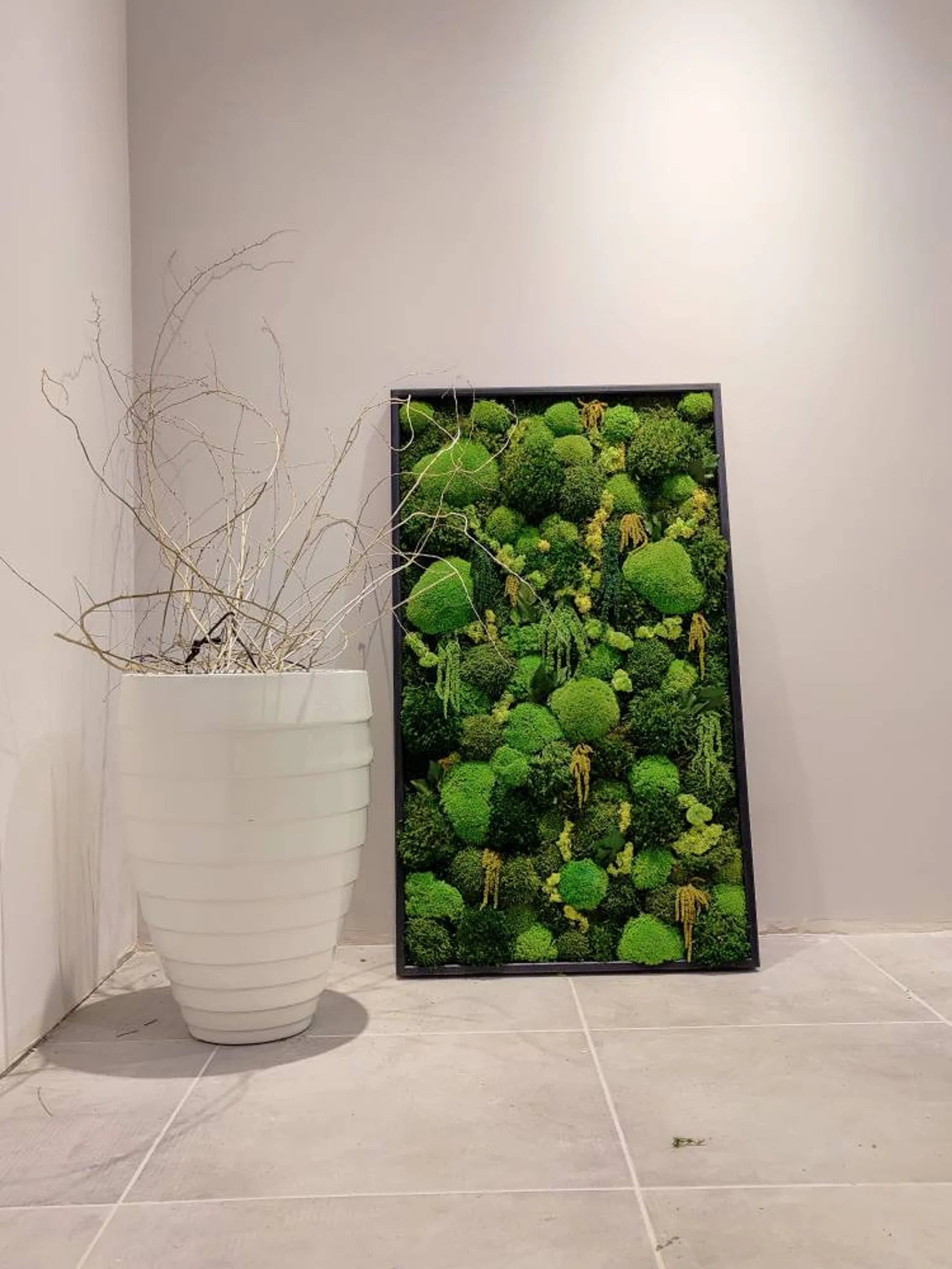 Eco-Friendly Moss Wall Art – Handmade Preserved Green Wall Decor