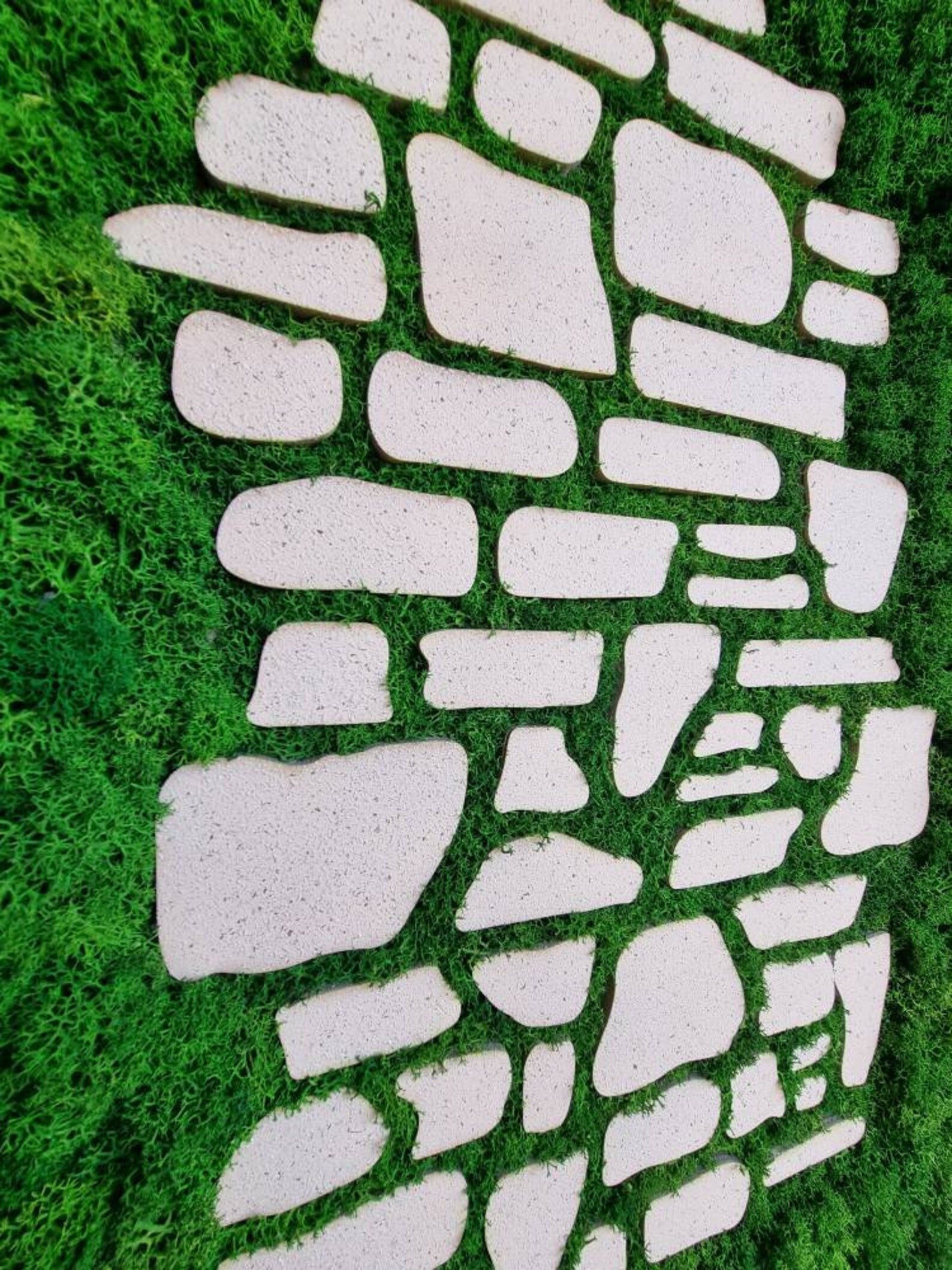 Biophilic Moss Wall Art – Handmade Preserved Green Nature Home Decoration