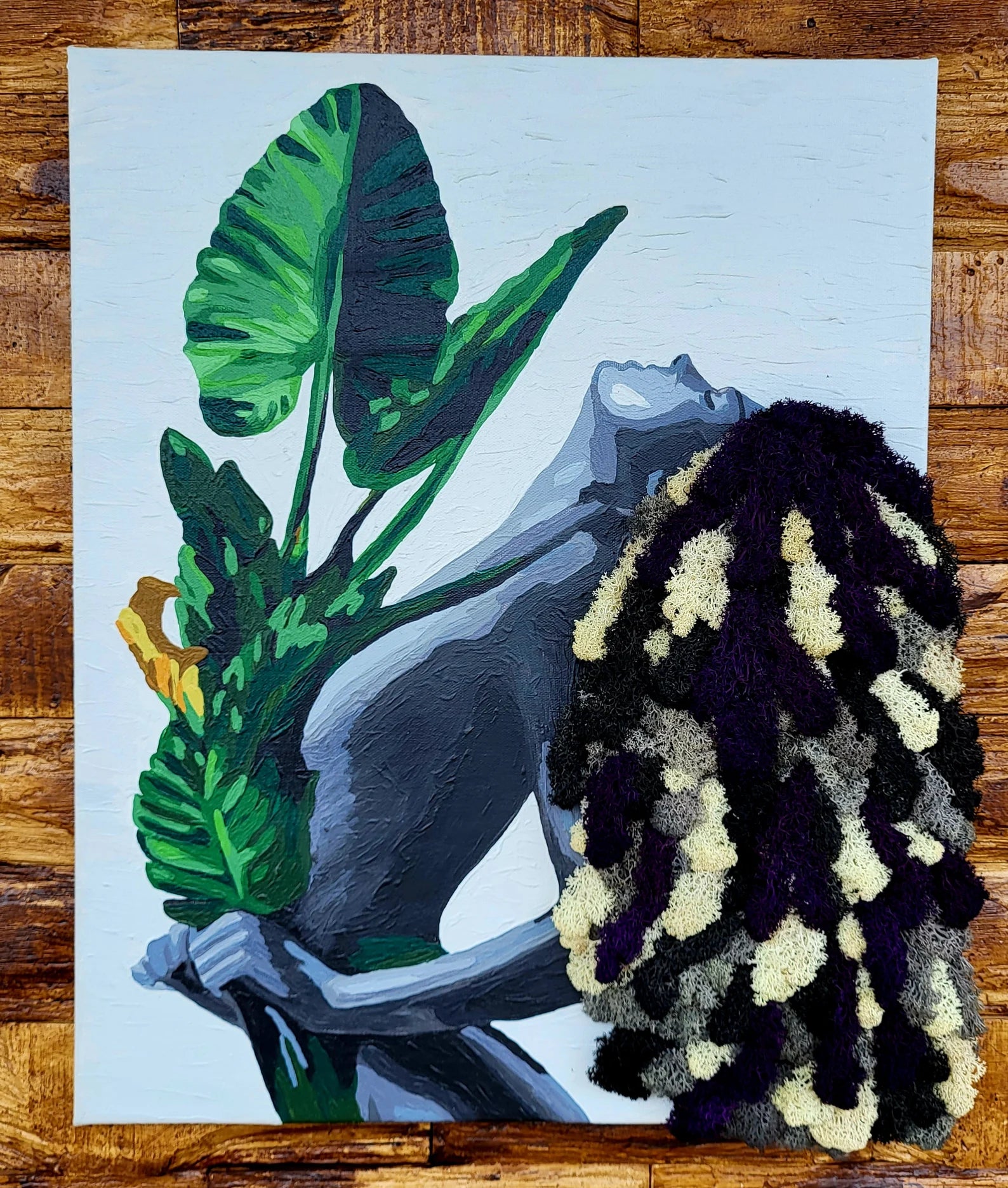 Moss Wall Art “Nature’s Embrace” | Unique Eco-Friendly Home Decor