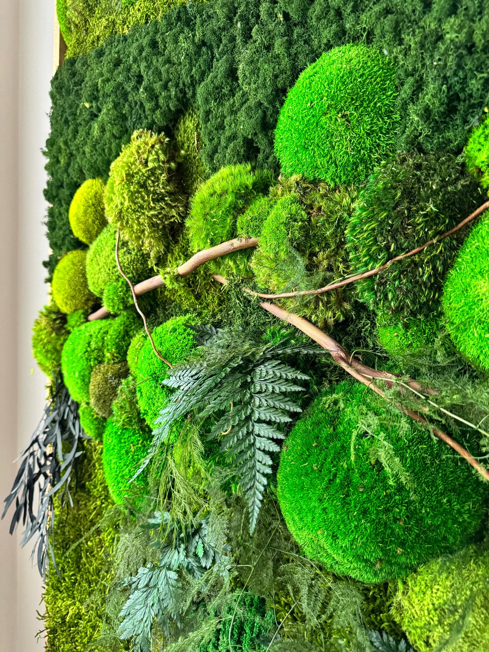 Moss Wall Art – Preserved Moss Living Wall & Plant Wall Decor