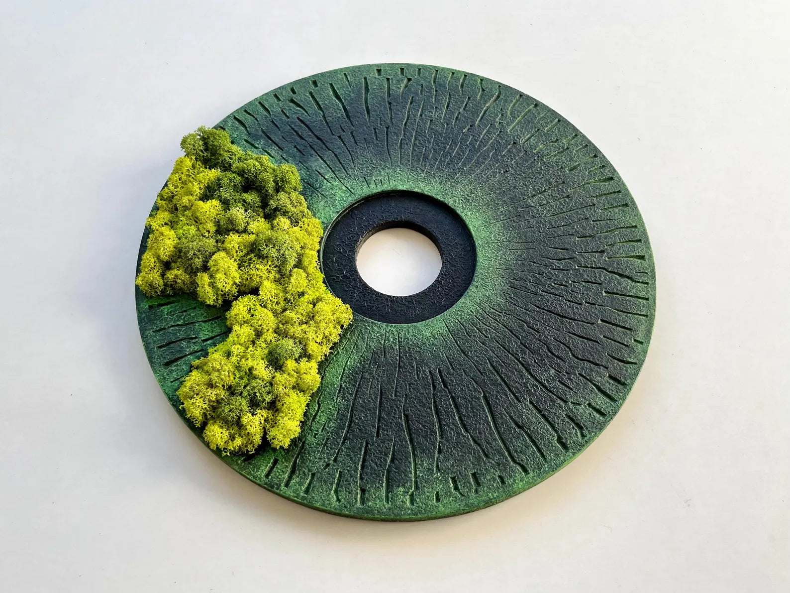 Moss Wall Art “Deep Forest” – Nature Inspired Green Wall Decor for Home