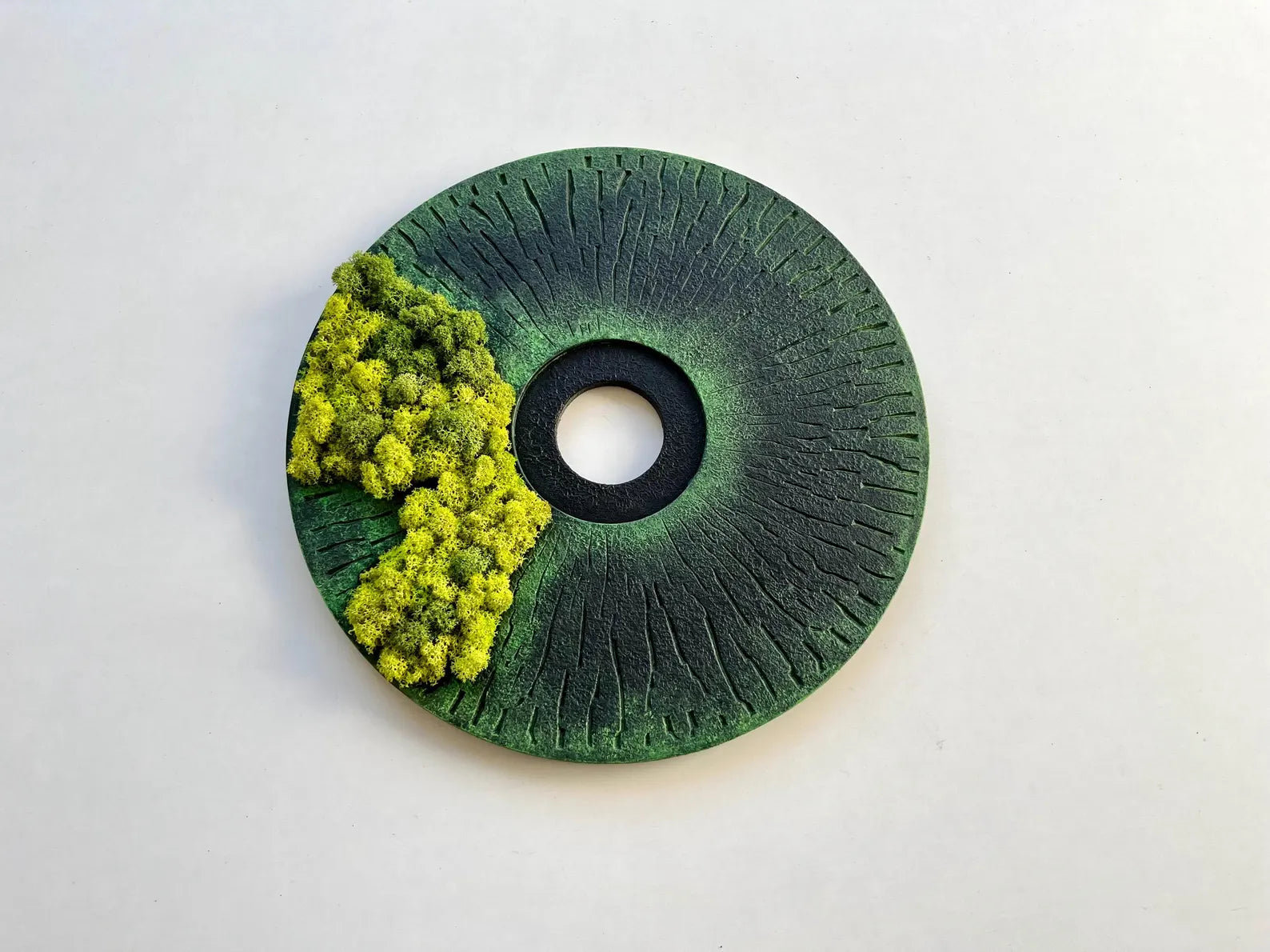 Moss Wall Art “Deep Forest” – Nature Inspired Green Wall Decor for Home