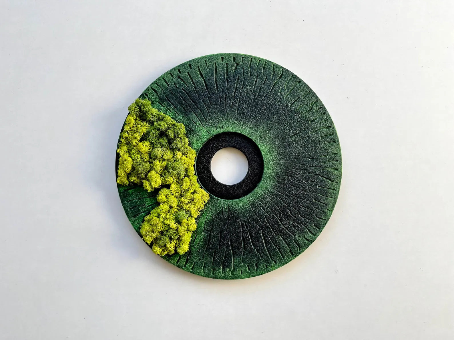 Moss Wall Art “Deep Forest” – Nature Inspired Green Wall Decor for Home