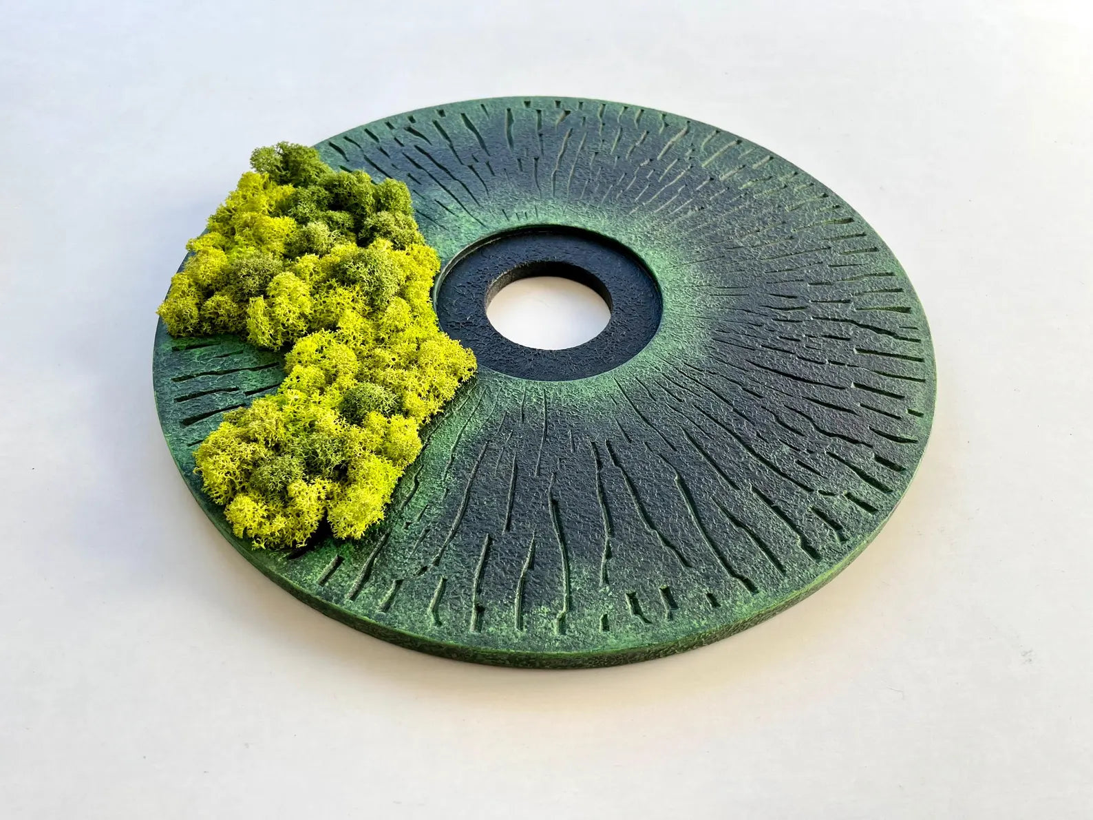 Moss Wall Art “Deep Forest” – Nature Inspired Green Wall Decor for Home