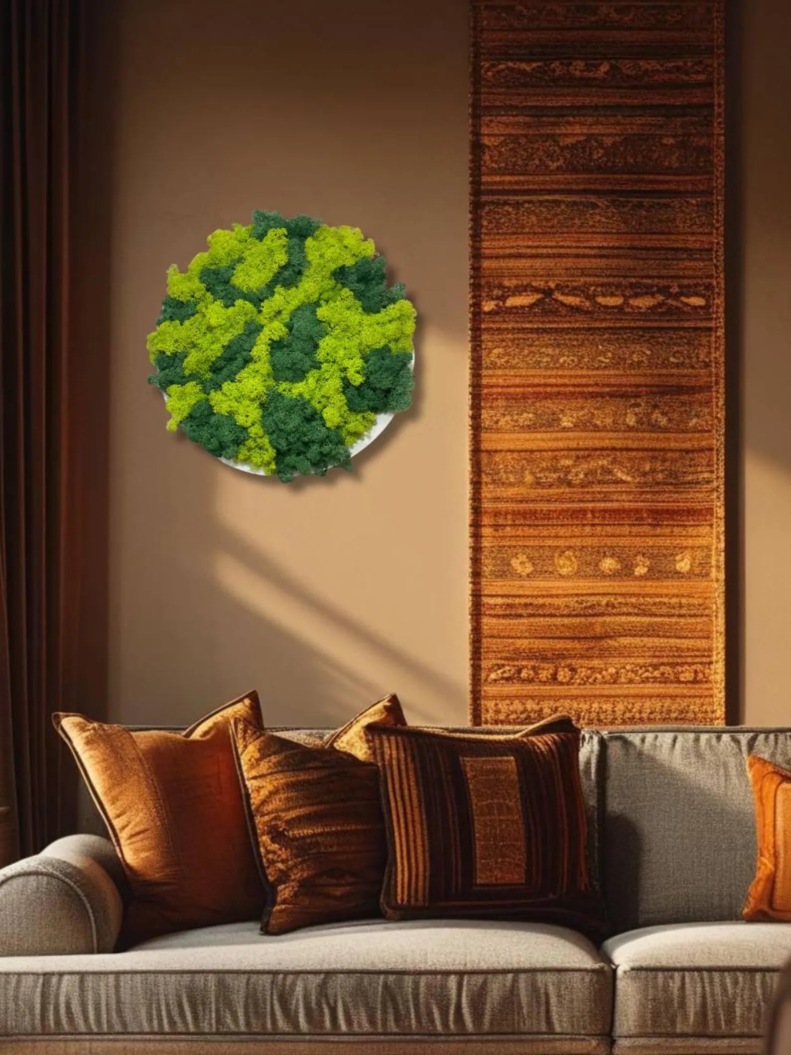 Moss Wall Art – Handmade Moss Panel for Home Decor & Office Wall Art