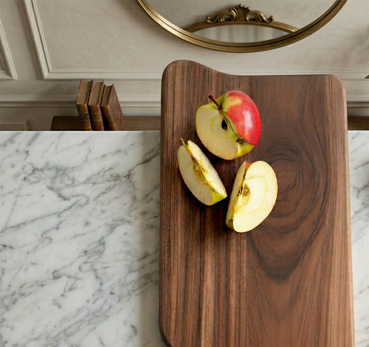 Handcrafted Charcuterie Board – Live Edge Solid Wood Cheese Board