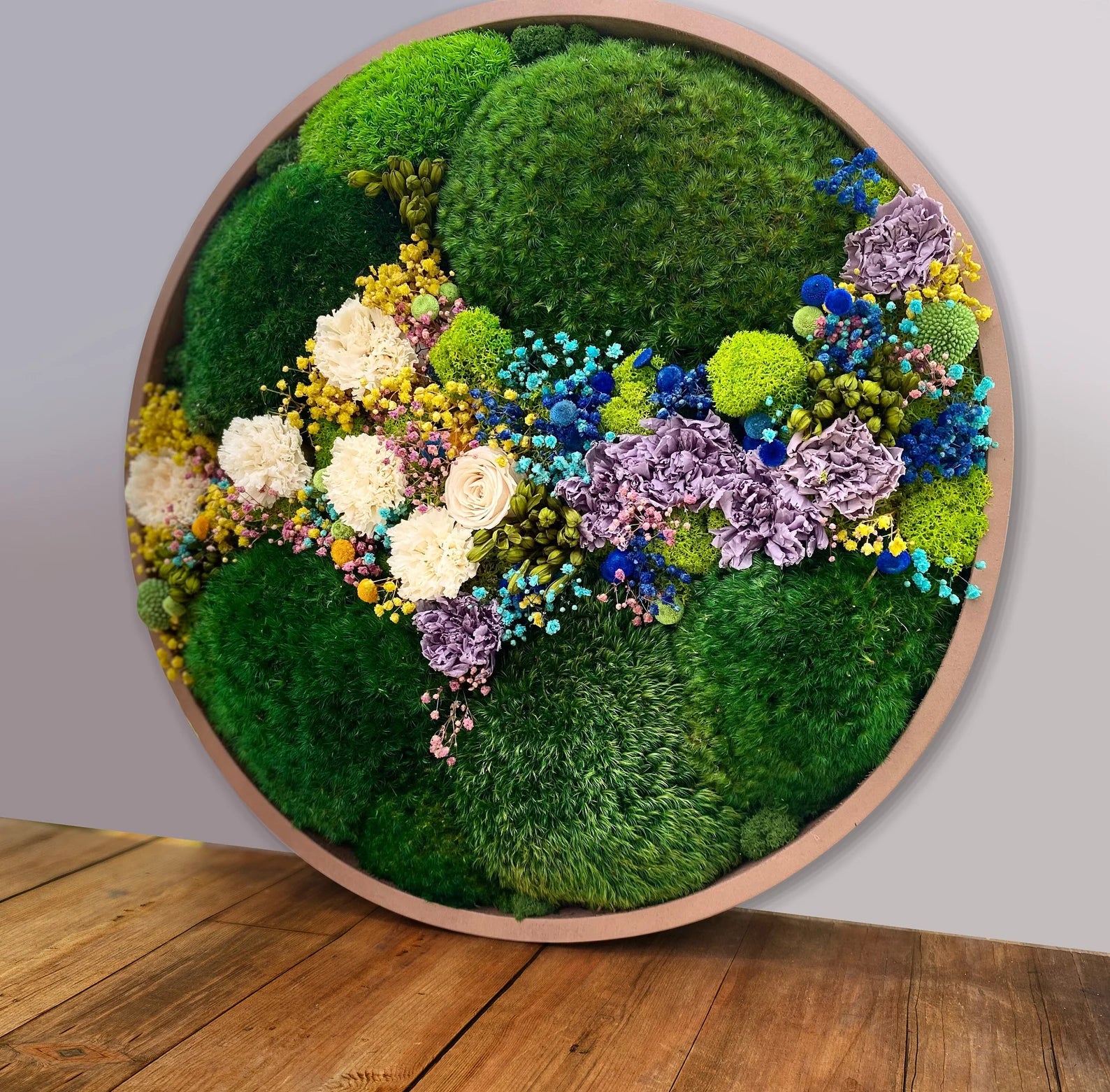 Moss Wall Art – Preserved Green Moss Decor | Modern Living Wall Design