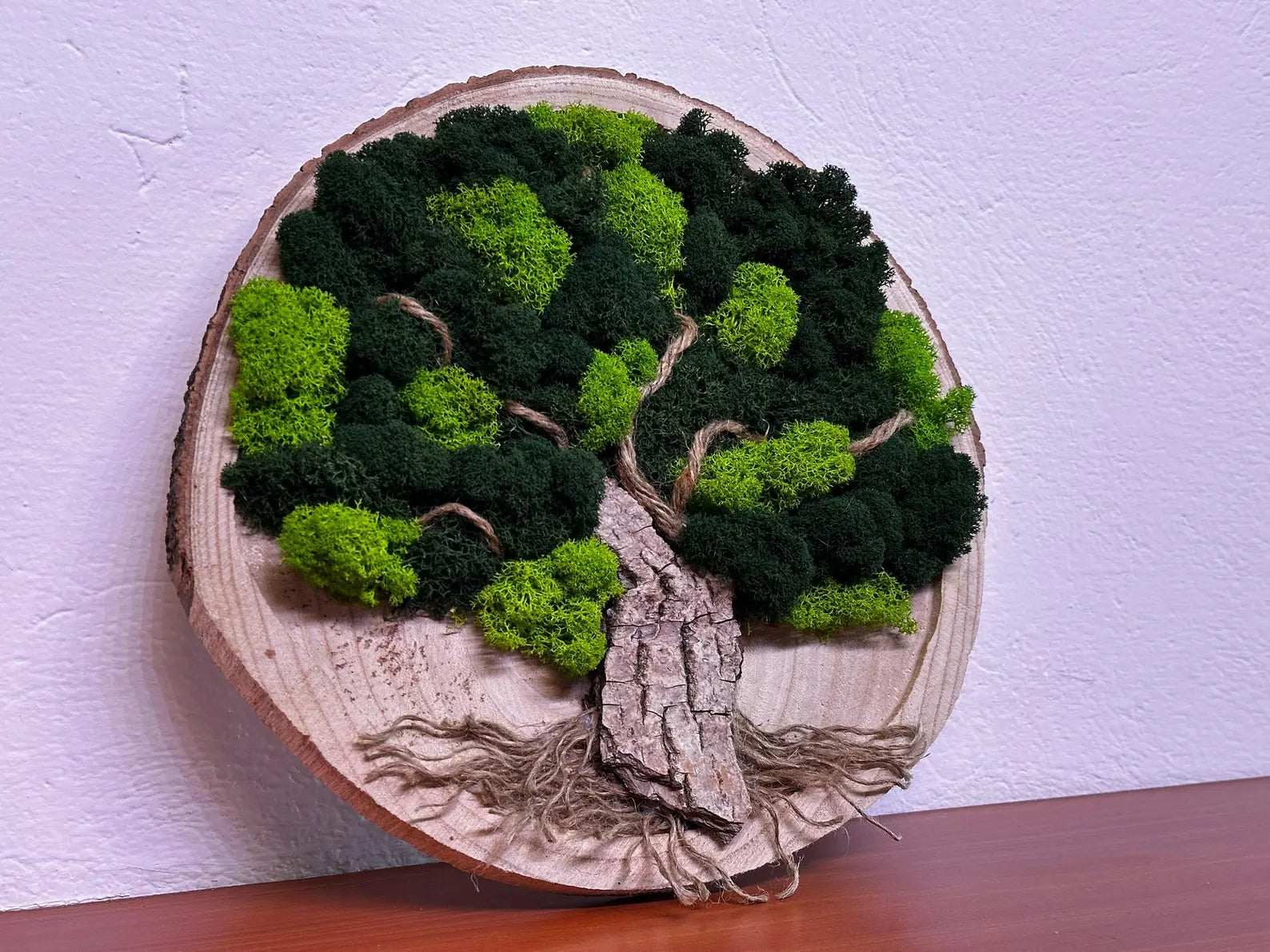 Tree of Life Moss Frame – Natural Wall Decor for Living Space