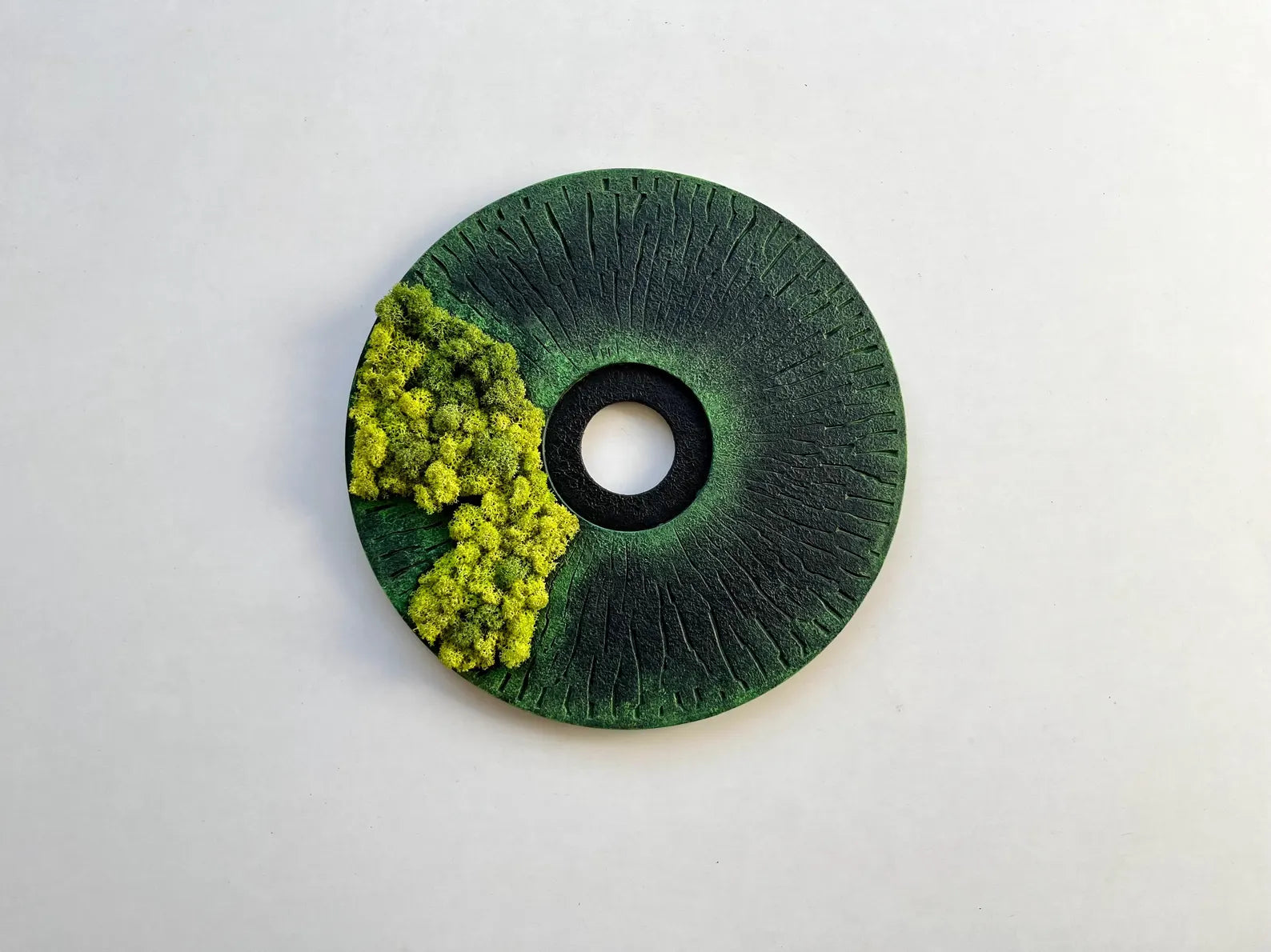 Moss Wall Art “Deep Forest” – Nature Inspired Green Wall Decor for Home