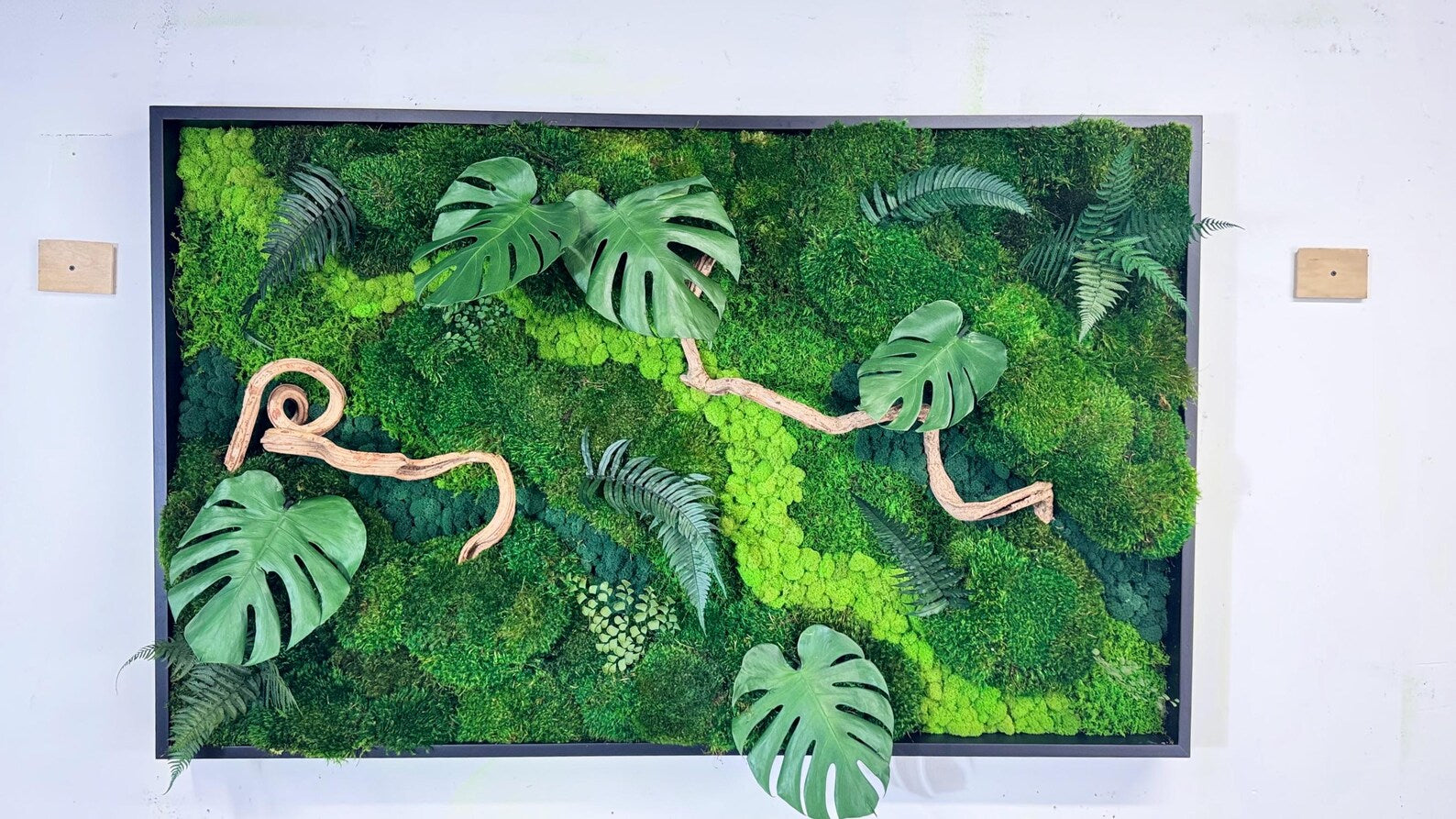 The Terrarium – Handmade Glass Terrarium with Preserved Moss & Natural Decor